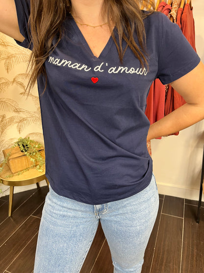 T-shirt Maman d’amour