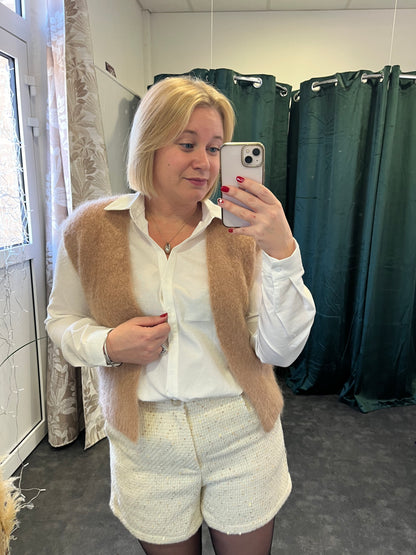 Gilet Lola Camel